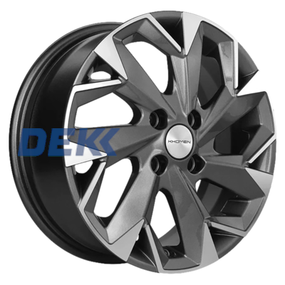 5.5 R14 Khomen Wheels KHW1402 (Accent/Getz/i20)