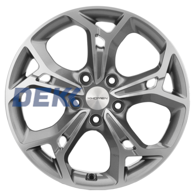 7 R17 Khomen Wheels KHW1702 (Octavia)