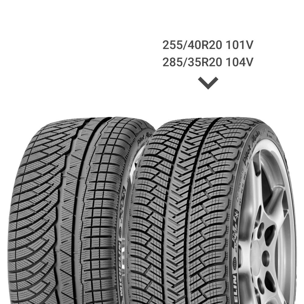 255/40 R20 101 V Michelin PILOT ALPIN 4