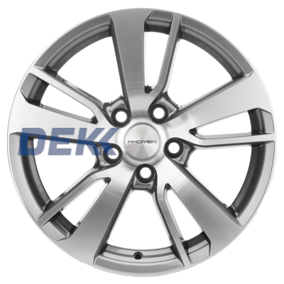 7 R17 Khomen Wheels KHW1704 (Outlander)