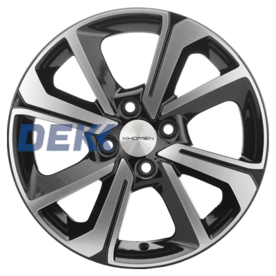 6 R15 Khomen Wheels KHW1501 (Vesta)
