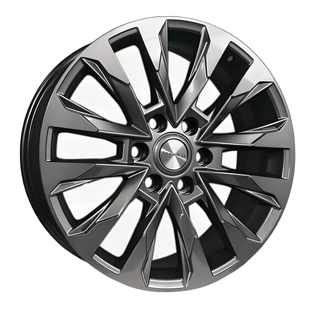 8 R20 Khomen Wheels KHW2010 (Chevrolet Tahoe)