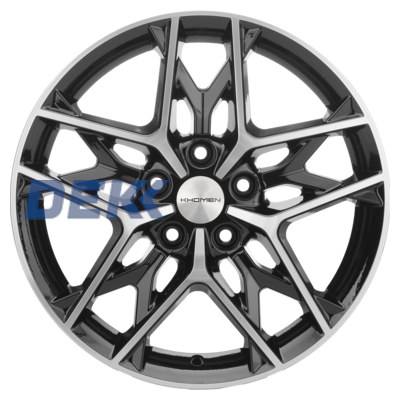 7 R17 Khomen Wheels KHW1709 (Octavia)