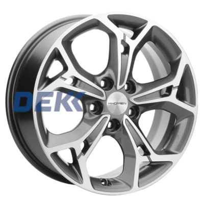 7 R17 Khomen Wheels KHW1702 (CX-5/Seltos/Optima)