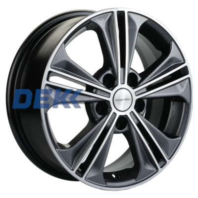 6 R16 Khomen Wheels KHW1603 (Creta/Seltos)